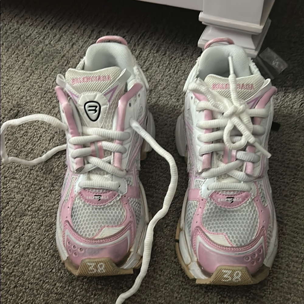 Pinks and White Balenciagas